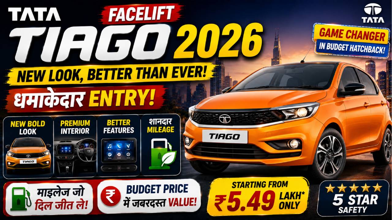 Tata Tiago Facelift 2026