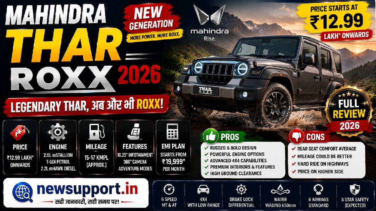 Mahindra Thar Roxx 2026