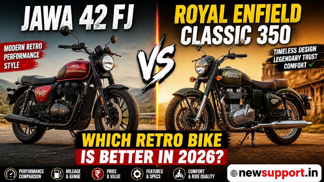 Jawa 42 FJ vs Royal Enfield Classic 350